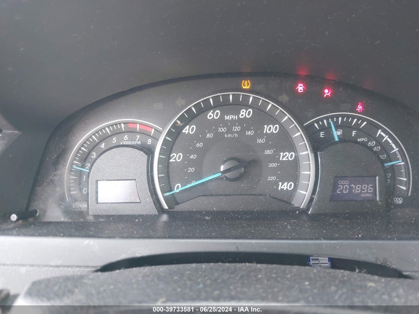 2012 Toyota Camry Le VIN: 4T4BF1FK4CR167076 Lot: 39733581