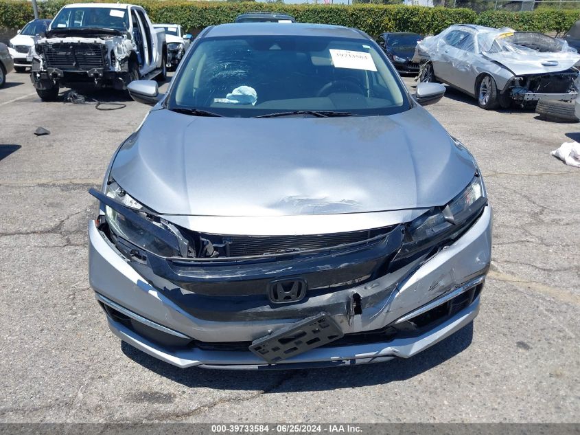 2019 Honda Civic Lx VIN: 19XFC2F65KE212444 Lot: 39733584