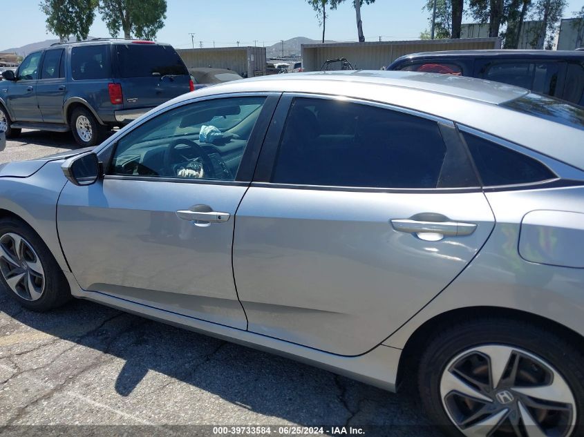 2019 Honda Civic Lx VIN: 19XFC2F65KE212444 Lot: 39733584