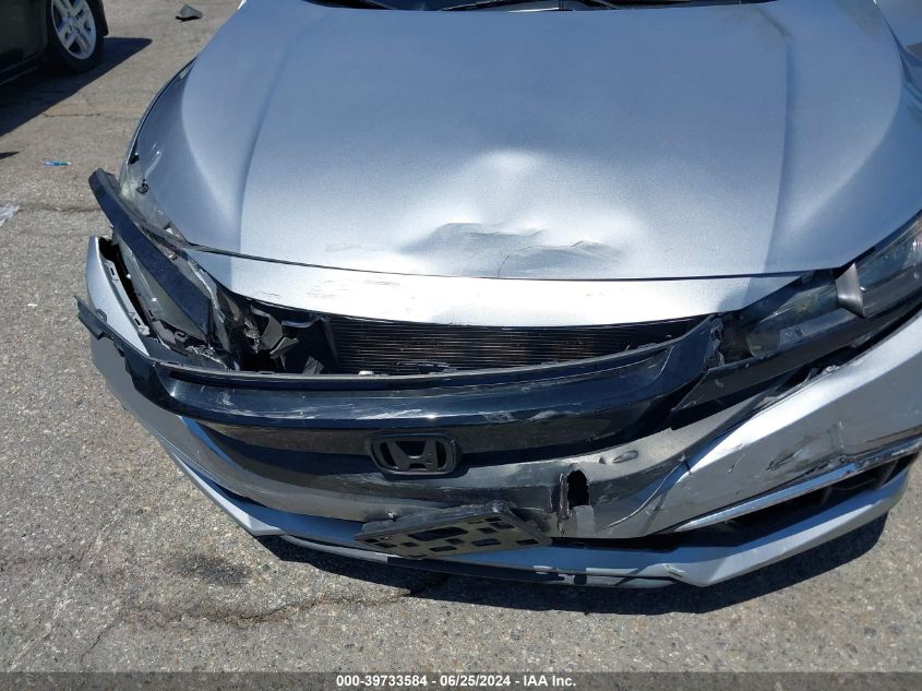 2019 Honda Civic Lx VIN: 19XFC2F65KE212444 Lot: 39733584