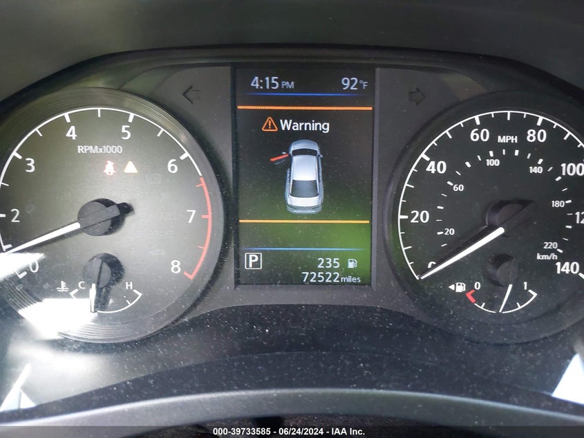 2021 Nissan Altima S Fwd VIN: 1N4BL4BV2MN324517 Lot: 39733585