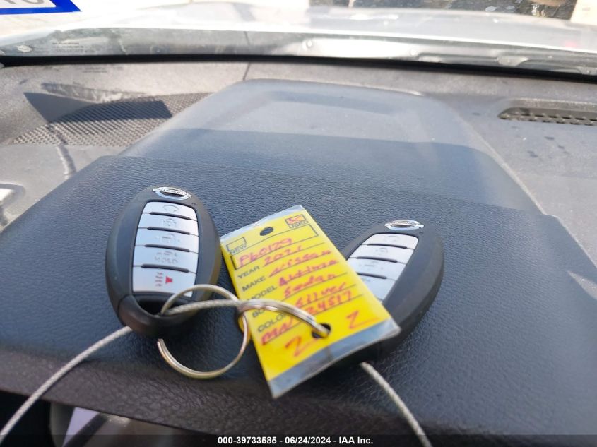 2021 Nissan Altima S Fwd VIN: 1N4BL4BV2MN324517 Lot: 39733585