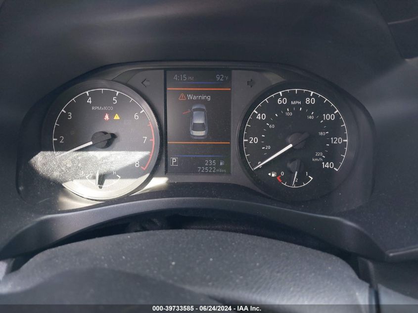 2021 Nissan Altima S Fwd VIN: 1N4BL4BV2MN324517 Lot: 39733585