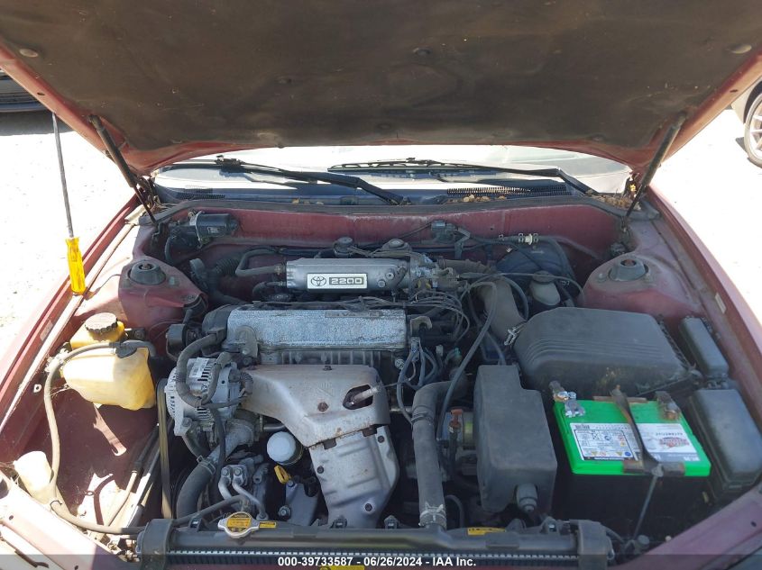 1995 Toyota Camry Le VIN: JT2SK12E0S0327446 Lot: 39733587