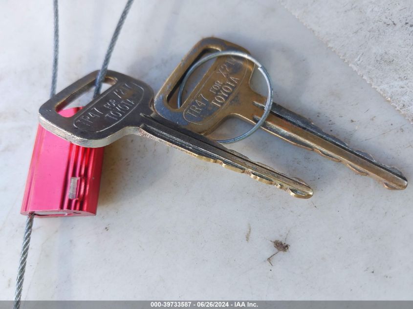 1995 Toyota Camry Le VIN: JT2SK12E0S0327446 Lot: 39733587