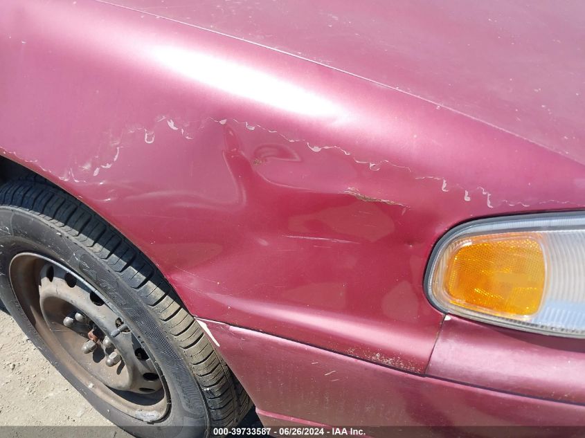 1995 Toyota Camry Le VIN: JT2SK12E0S0327446 Lot: 39733587