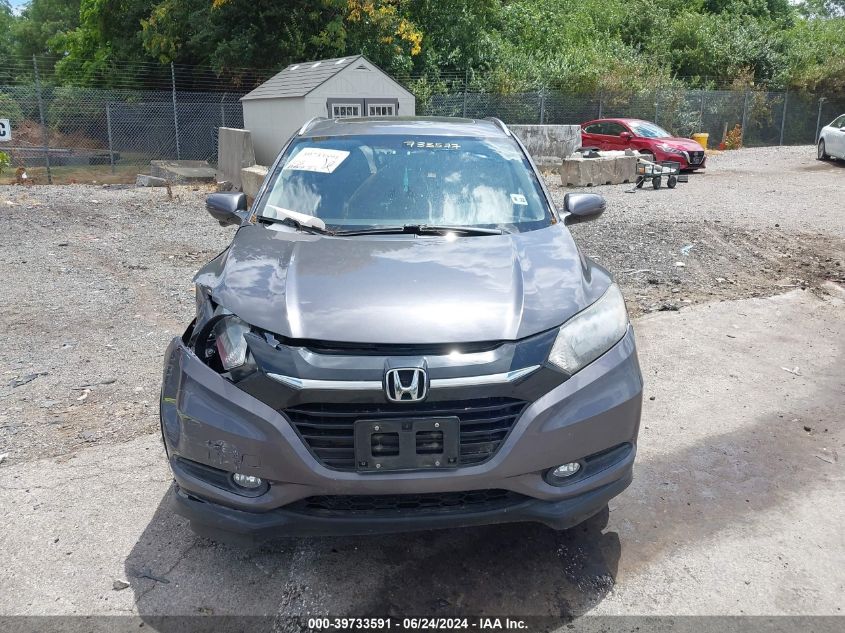 2017 Honda Hr-V Ex-L VIN: 3CZRU6H7XHM733577 Lot: 39733591