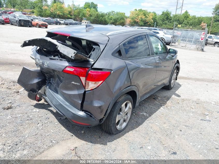 2017 Honda Hr-V Ex-L VIN: 3CZRU6H7XHM733577 Lot: 39733591