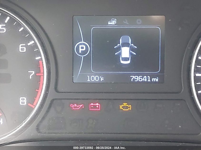 2016 Kia Optima Lx VIN: 5XXGT4L30GG037433 Lot: 39733592