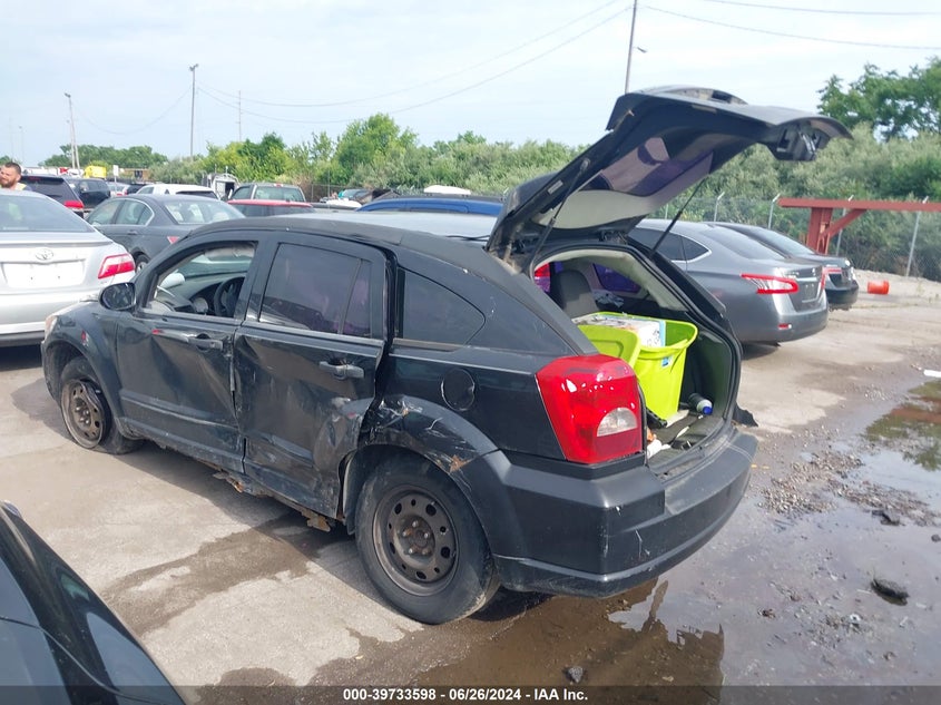 2008 Dodge Caliber VIN: 1B3HB28B78D634393 Lot: 39733598