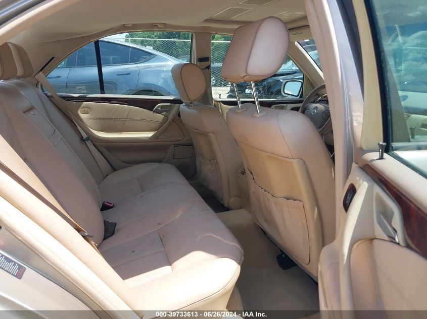 2001 Mercedes-Benz E 320 VIN: WDBJF65J61B346923 Lot: 39733613