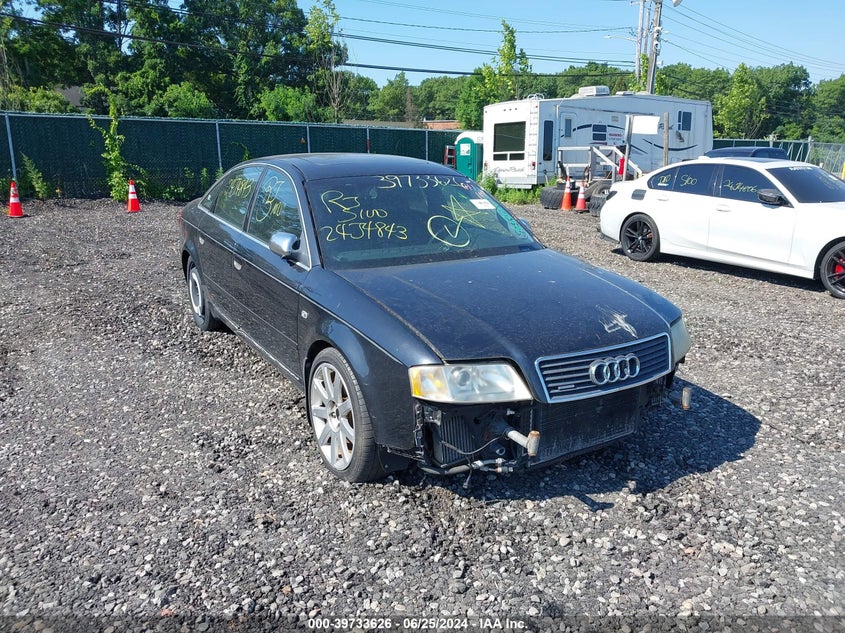 2001 Audi A6 2.7T VIN: WAUED64B31N072434 Lot: 39733626