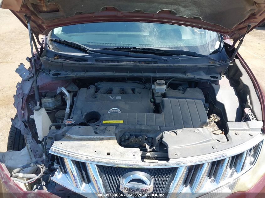 2009 Nissan Murano S/Sl VIN: JN8AZ18U99W022603 Lot: 39733634