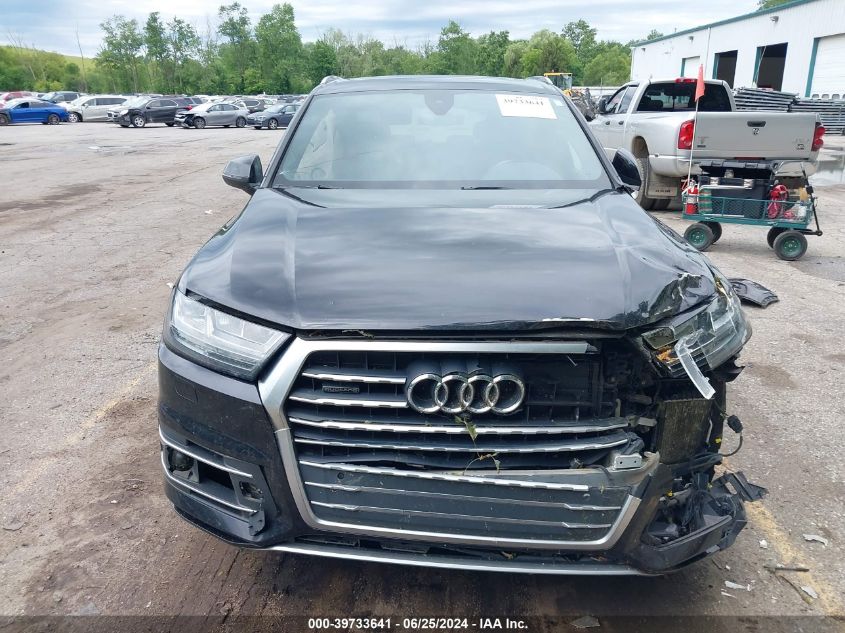 2017 Audi Q7 3.0T Premium VIN: WA1LAAF71HD032765 Lot: 39733641