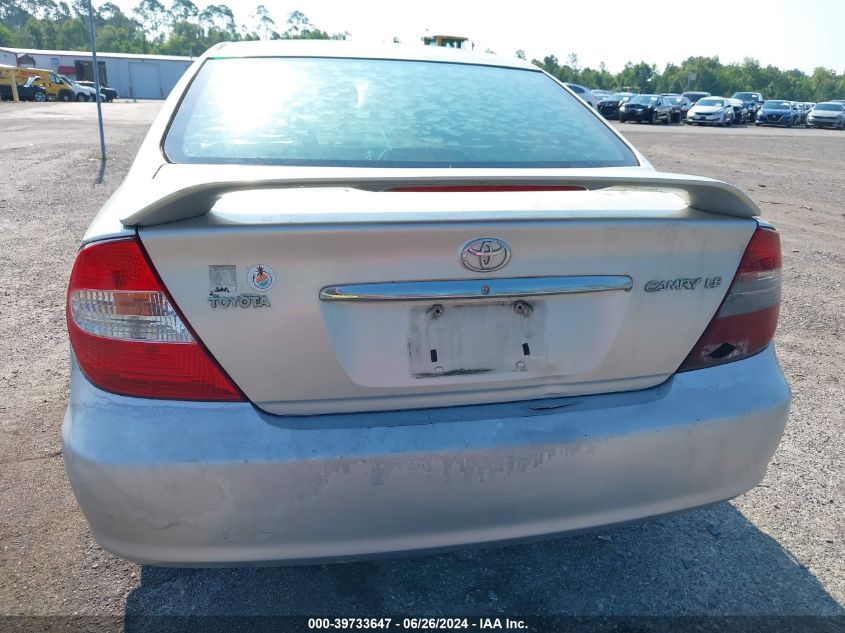 2003 Toyota Camry Le VIN: 4T1BE32K13U683264 Lot: 39733647