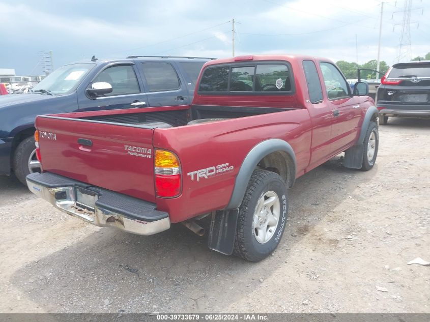 5TESN92N24Z387387 | 2004 TOYOTA TACOMA