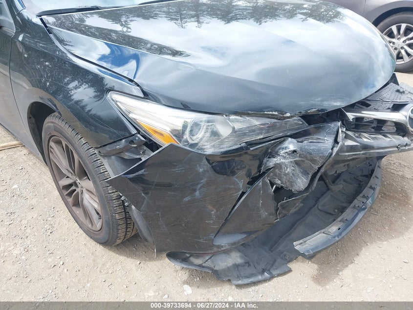 2015 Toyota Camry Se VIN: 4T1BF1FKXFU488084 Lot: 39733694