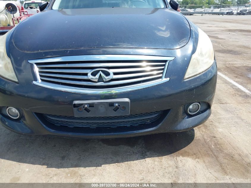 2010 Infiniti G37X VIN: JN1CV6AR7AM456993 Lot: 39733700