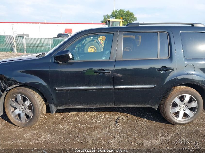 2012 Honda Pilot Touring VIN: 5FNYF4H91CB062962 Lot: 39733725