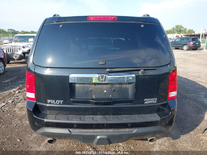 2012 Honda Pilot Touring VIN: 5FNYF4H91CB062962 Lot: 39733725