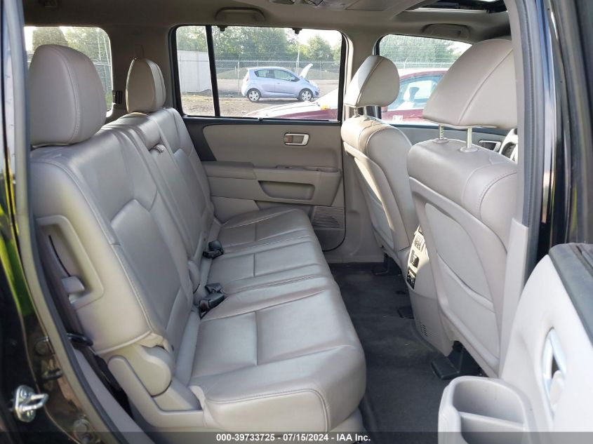 2012 Honda Pilot Touring VIN: 5FNYF4H91CB062962 Lot: 39733725