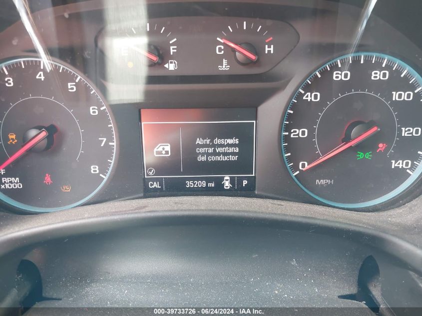 2018 Chevrolet Equinox Lt VIN: 2GNAXJEV8J6200036 Lot: 39733726