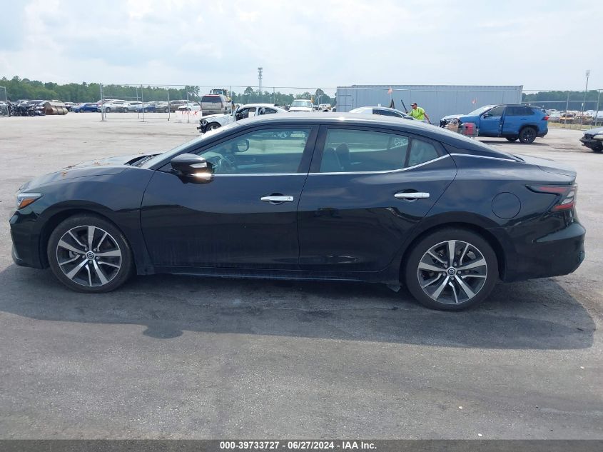 2021 Nissan Maxima Sv Xtronic Cvt VIN: 1N4AA6CV8MC511879 Lot: 39733727