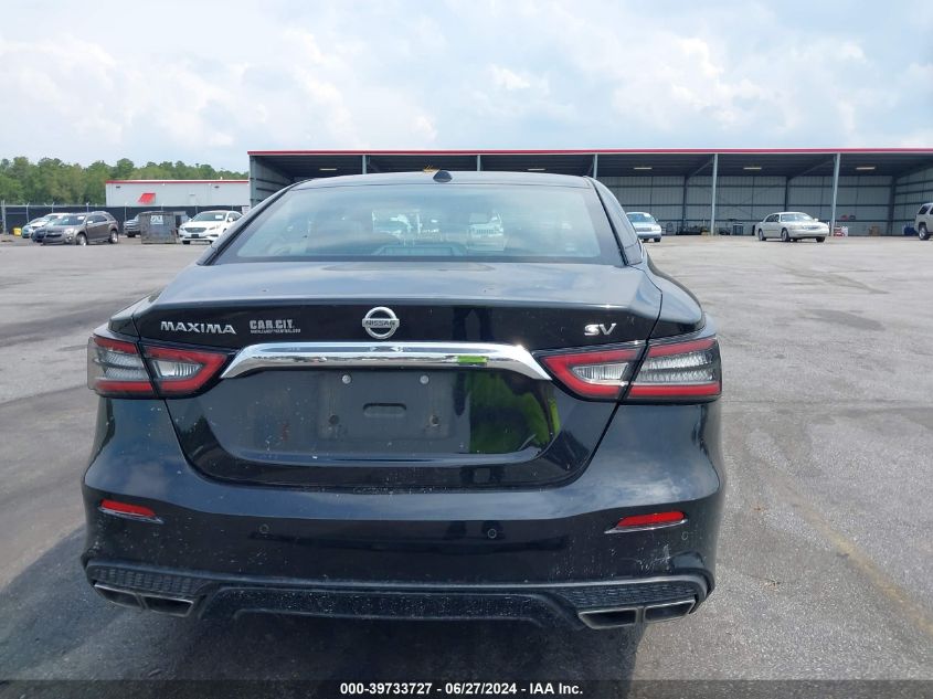 2021 Nissan Maxima Sv Xtronic Cvt VIN: 1N4AA6CV8MC511879 Lot: 39733727