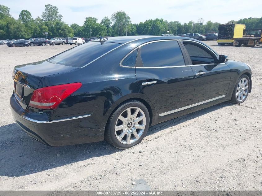 2012 Hyundai Equus Signature VIN: KMHGH4JH0CU044835 Lot: 39733729