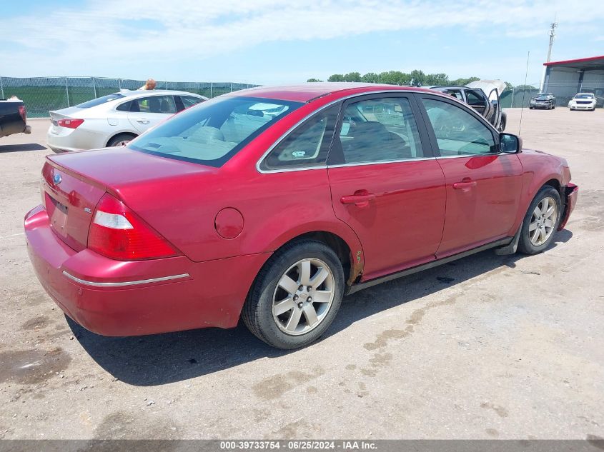 2006 Ford Five Hundred Sel VIN: 1FAHP24136G180500 Lot: 39733754