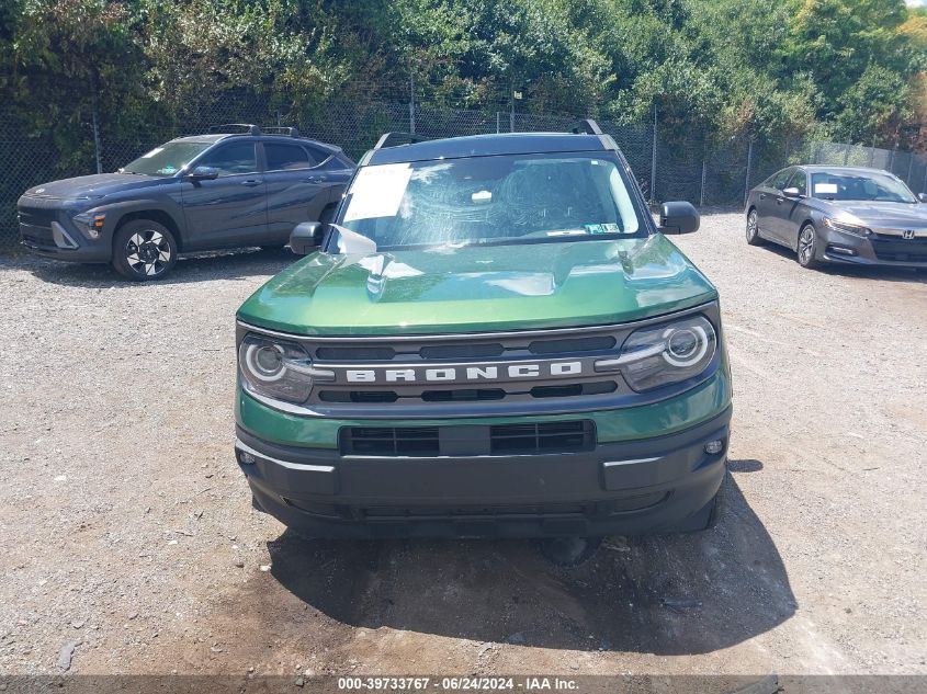 2023 Ford Bronco Sport Big Bend VIN: 3FMCR9B64PRD50620 Lot: 39733767