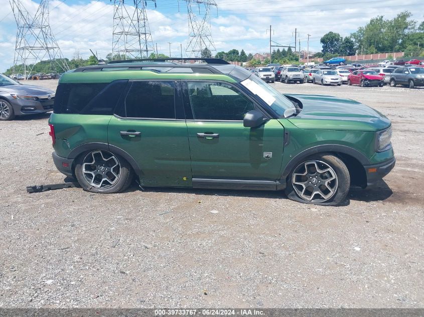 2023 Ford Bronco Sport Big Bend VIN: 3FMCR9B64PRD50620 Lot: 39733767