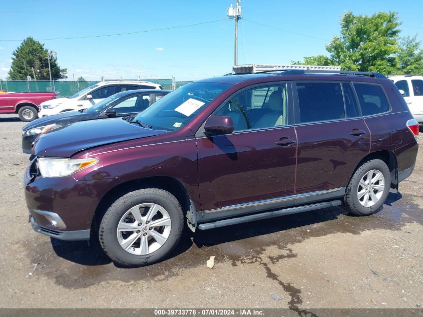 2011 Toyota Highlander Se V6 VIN: 5TDBK3EH9BS070678 Lot: 39733778
