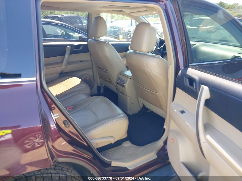 2011 Toyota Highlander Se V6 VIN: 5TDBK3EH9BS070678 Lot: 39733778