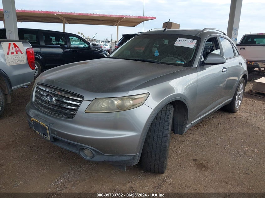 2005 Infiniti Fx35 VIN: JNRAS08U65X105498 Lot: 39733782