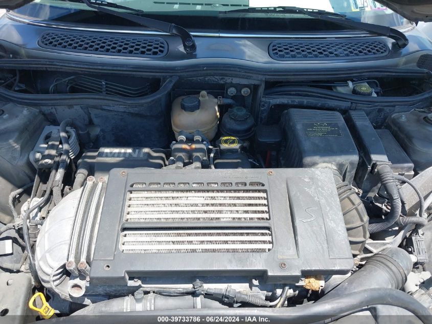 2002 Mini Cooper S VIN: WMWRE33422TD50191 Lot: 39733786