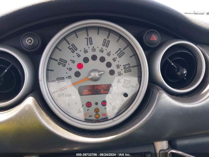 2002 Mini Cooper S VIN: WMWRE33422TD50191 Lot: 39733786