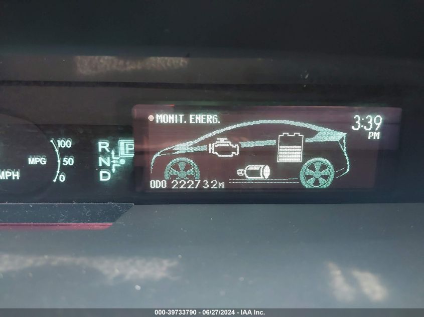 2010 Toyota Prius Iii VIN: JTDKN3DU4A1275875 Lot: 39733790