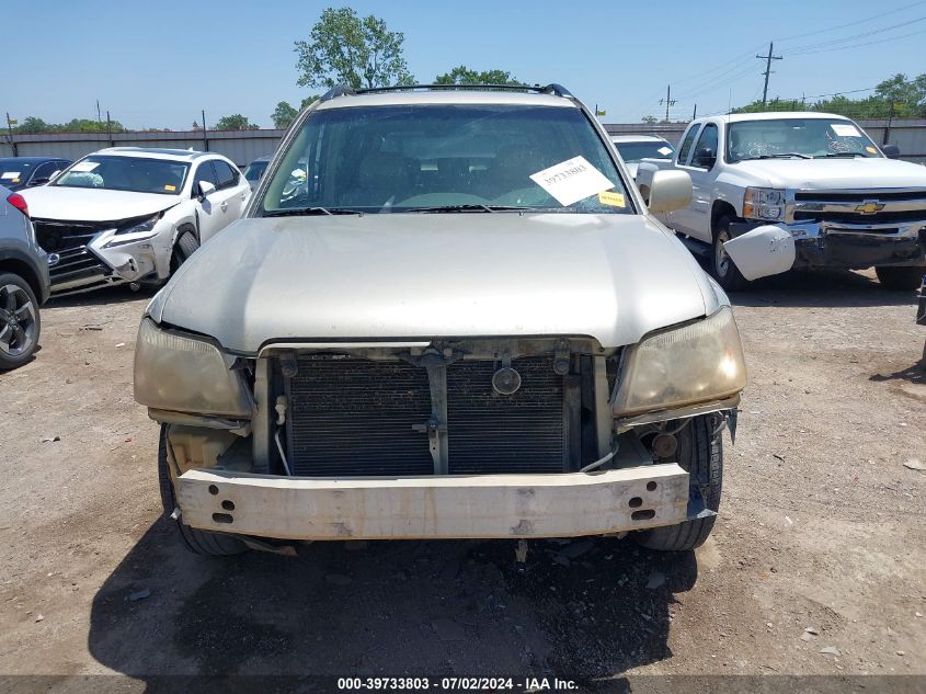 2001 Toyota Highlander V6 VIN: JTEHF21AX10032455 Lot: 39733803