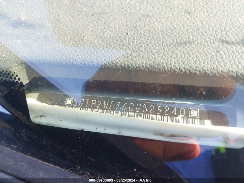 2013 GMC Sierra 1500 Slt VIN: 3GTP2WE76DG325240 Lot: 39733809