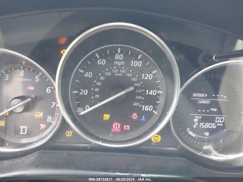 2015 Mazda Cx-5 Gt VIN: JM3KE2DY3F0490181 Lot: 39733817