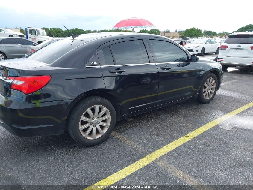 2013 Chrysler 200 Touring VIN: 1C3CCBBBXDN611875 Lot: 39733824