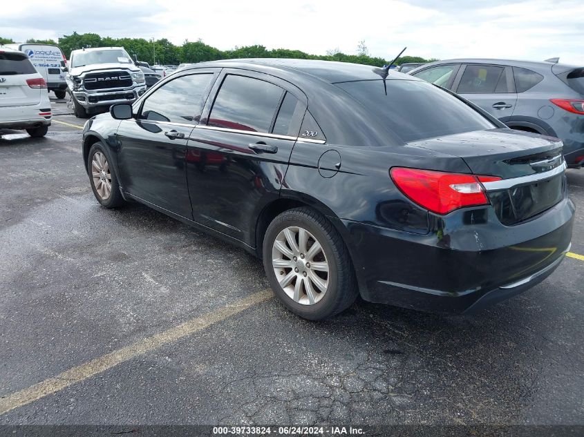 2013 Chrysler 200 Touring VIN: 1C3CCBBBXDN611875 Lot: 39733824