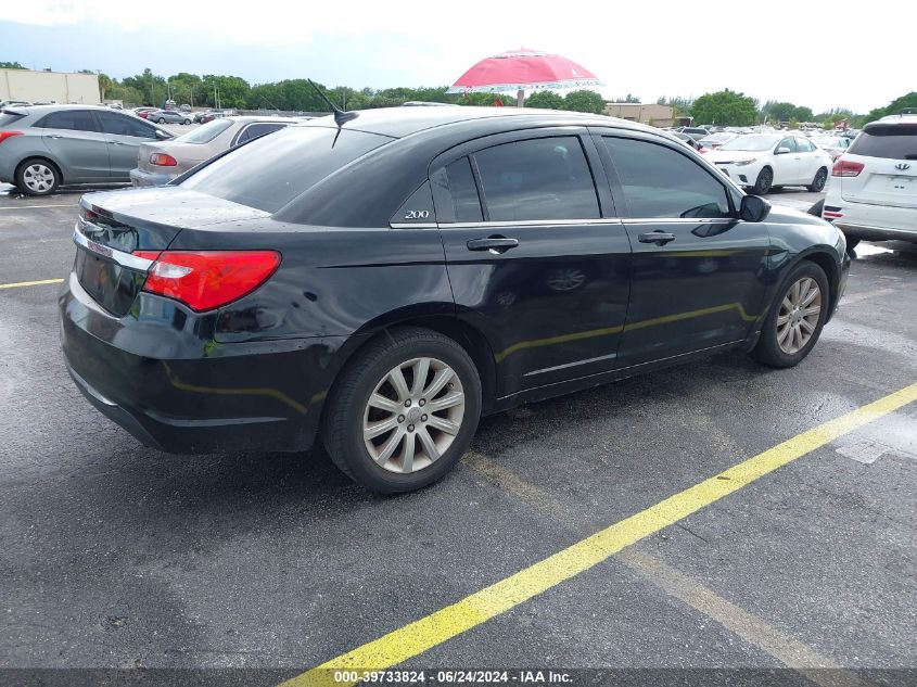 2013 Chrysler 200 Touring VIN: 1C3CCBBBXDN611875 Lot: 39733824