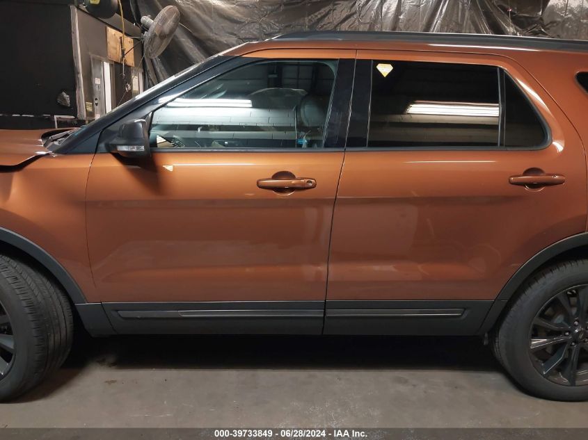 2017 Ford Explorer Xlt VIN: 1FM5K8D81HGC24276 Lot: 39733849