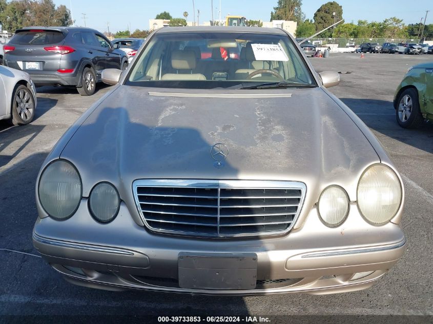 2000 Mercedes-Benz E 320 VIN: WDBJF65J8YB054278 Lot: 39733853