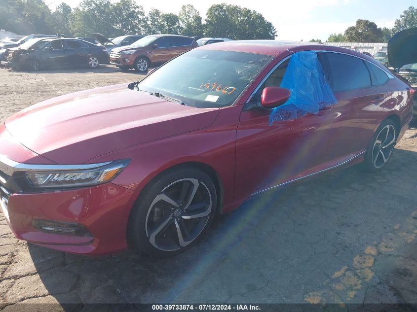 1HGCV1F59JA159667 2018 Honda Accord Ex-L