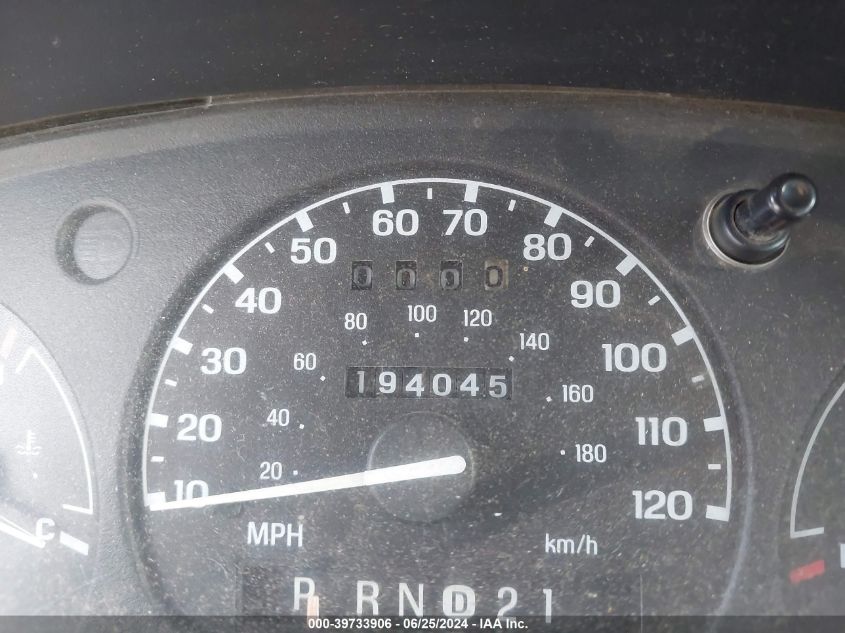 1998 Ford Ranger Splash/Xl/Xlt VIN: 1FTYR14U4WPB10190 Lot: 39733906