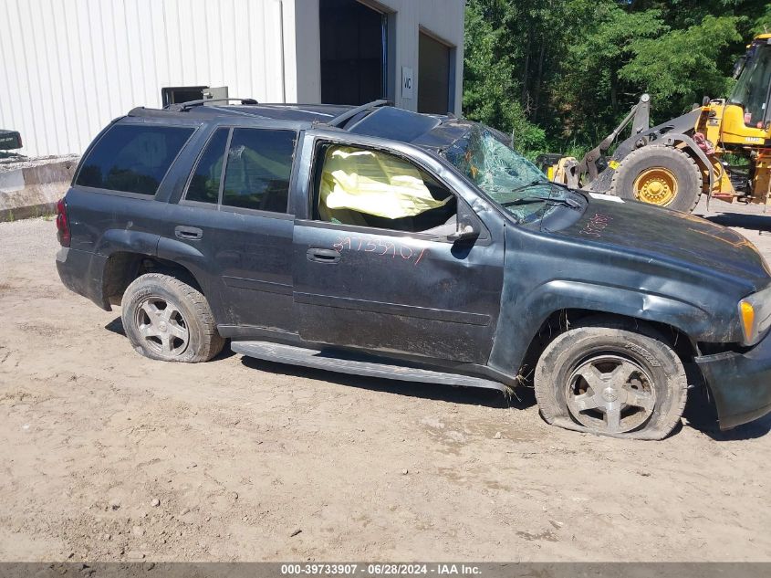 2006 Chevrolet Trailblazer Ls VIN: 1GNDT13S862281626 Lot: 39733907