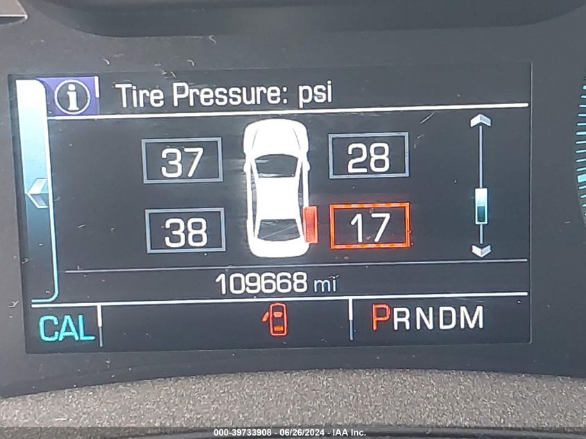 2019 Chevrolet Impala Lt VIN: 1G11Z5SA2KU134557 Lot: 39733908